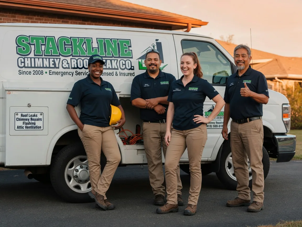 Chimney flashing repair company in Cordova, NE